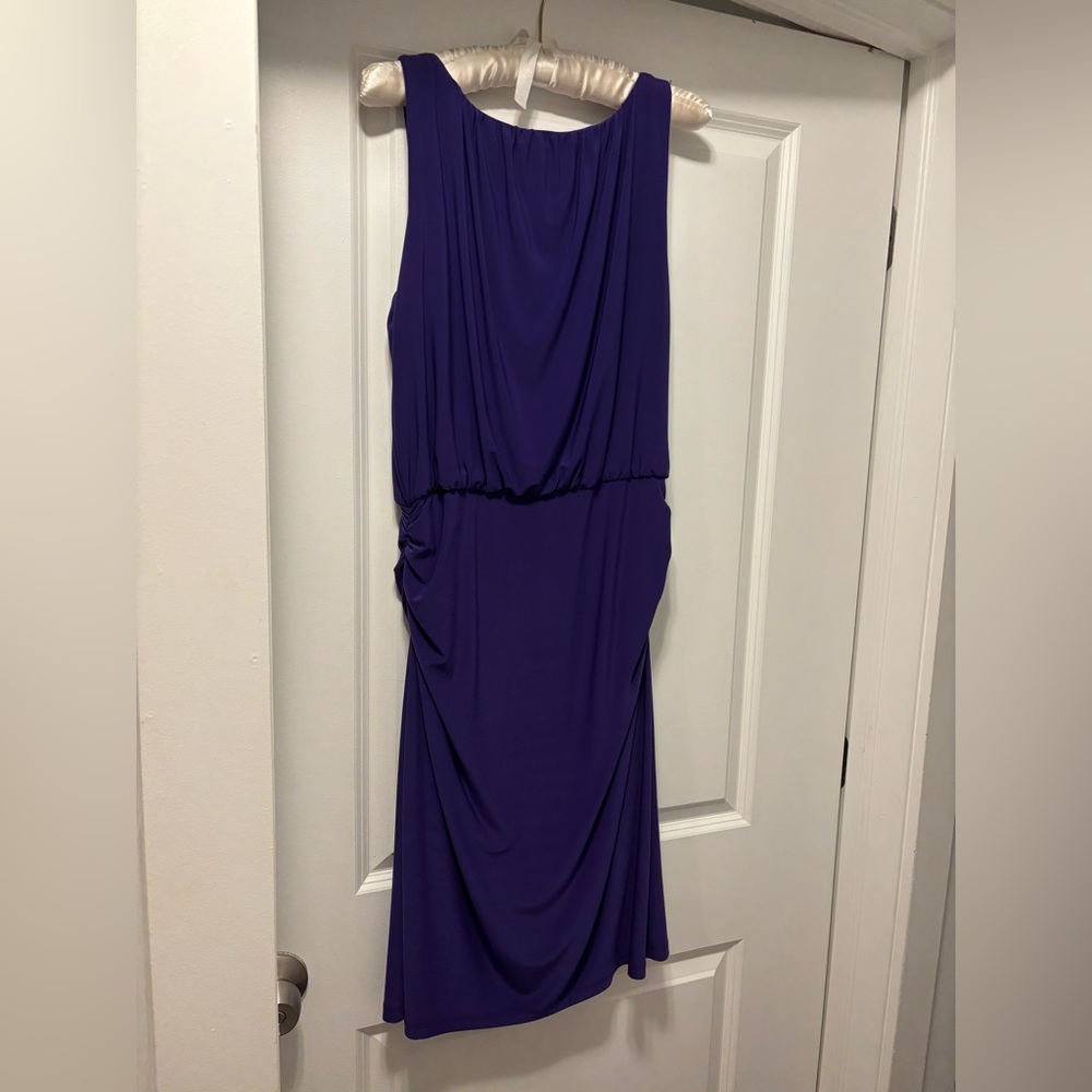 Lauren Ralph Lauren Purple Midi Dress - Picture 3 of 7